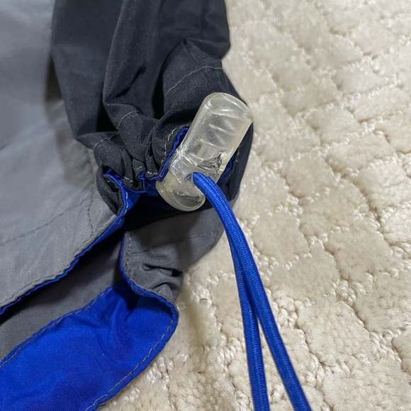 Champion Men’s Black Grey And Blue Windbreaker Size Lg - Picture 5 of 9